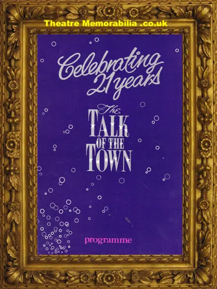 London Talk Of The Town – Bubbly 21 Years + Rolf Harris 1979