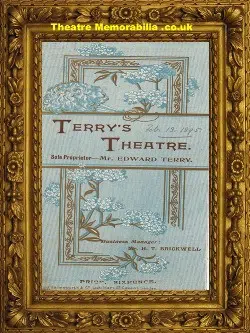 London Terrys Theatre – High Life Below Stairs – 1895