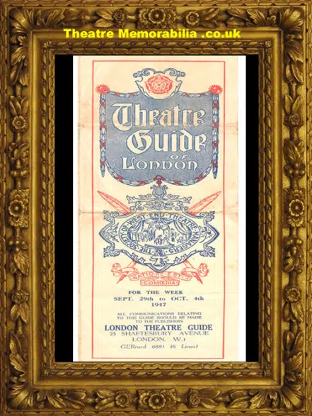 London Theatre Guide 1947