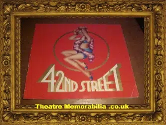 London Theatre Royal – 42nd Street – 1984 Catherine Zeta Jones