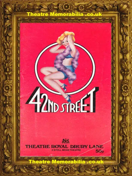 London Theatre Royal – 42nd Street – 1984
