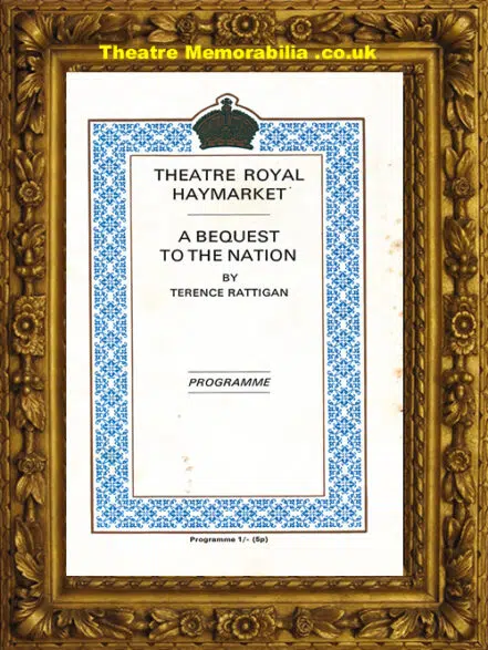 London Theatre Royal – A Bequest To The Nation – 1970
