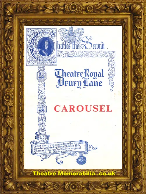 London Theatre Royal - Carousel - 1950s ?
