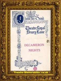 London Theatre Royal – Decameron Nights – 1940s
