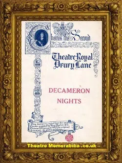 London Theatre Royal – Decameron Nights – 1940s
