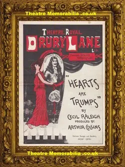 London Theatre Royal – Hearts Are Trumps – 1899