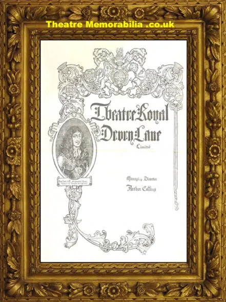 London Theatre Royal – Joan The Woman – 1940’s