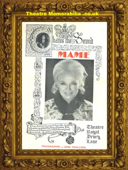 London Theatre Royal – Mame – 1960’s Show Ginger Rogers