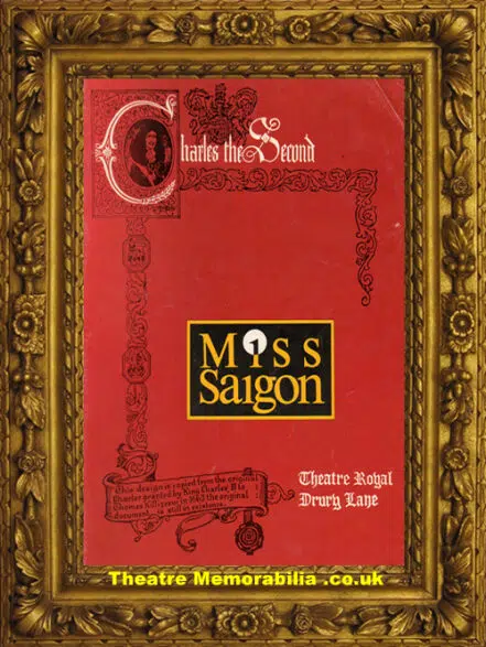 London Theatre Royal – Miss Saigon – 1975 – Jonathan Pryce