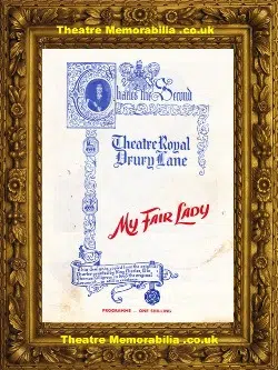 London Theatre Royal – My Fair Lady – 1958 – Harrison + Andrews