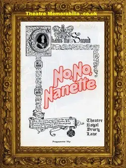London Theatre Royal – No No Nanette – 1973 – Thora Hird