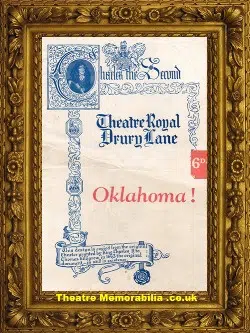 London Theatre Royal – Oklahoma – 1940’s