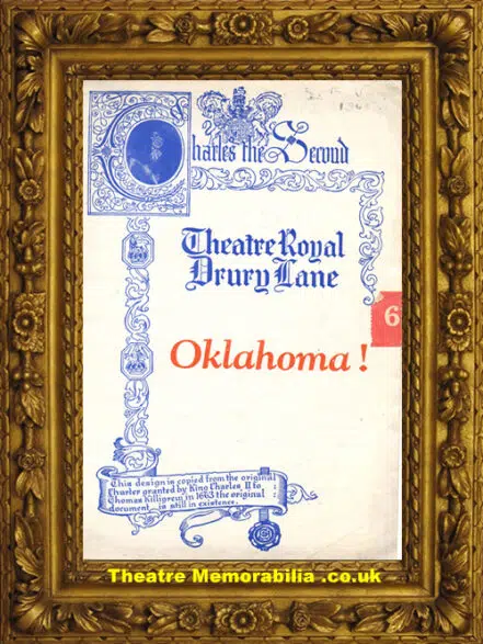 London Theatre Royal – Oklahoma – 1948