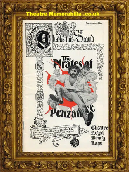 London Theatre Royal – Pirates Of Penzance – 1982 – George Cole