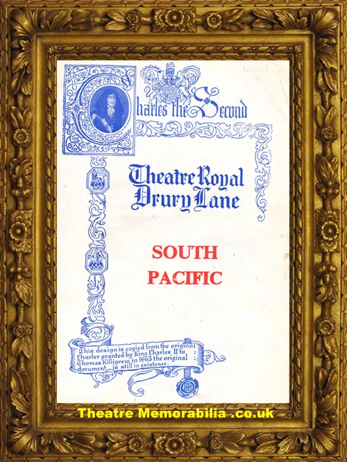 London Theatre Royal - South Pacific - 1951 - Helen Landis