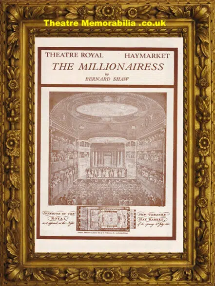 London Theatre Royal – The Millionairess – 1978 – Penelope Keith