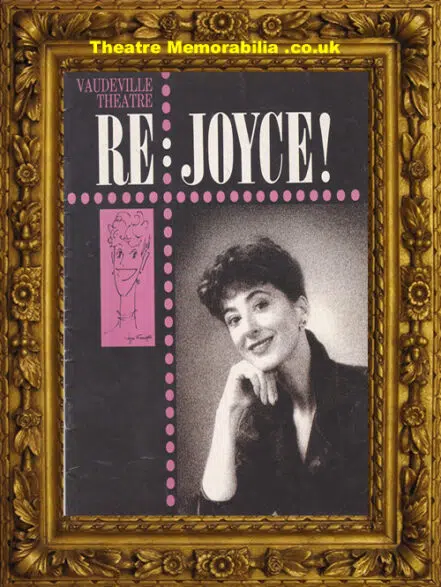London Vaudeville Theatre – Re Joyce 1988 – Maureen Lipman