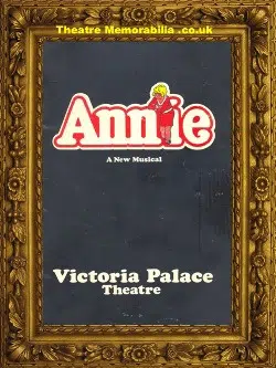 London Victoria Palace – Annie – 1978 -Sheila Hancock