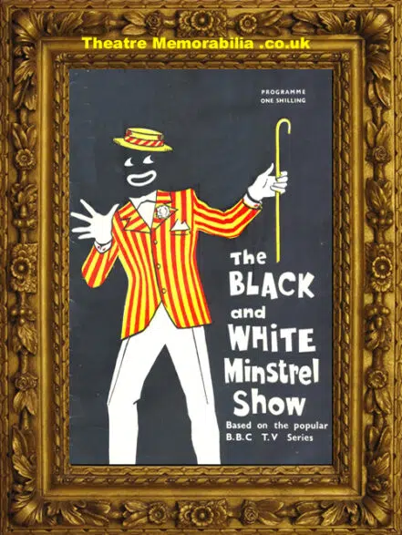 London Victoria Palace – Black And White Minstrel Show – 1960’s