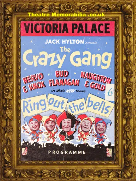 London Victoria Palace Theatre – Ring Out The Bells -1950s