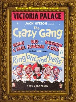 London Victoria Palace Theatre – Ring Out The Bells -1950s
