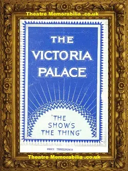 London Victoria Palace Theatre – The Show’s The Thing – 1929