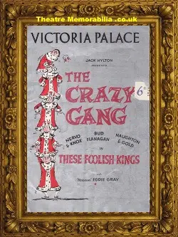London Victoria Palace Theatre – These Foolish Kings – 1950s