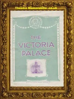 London Victoria Palace Theatre – Variety Show Concert – 1916