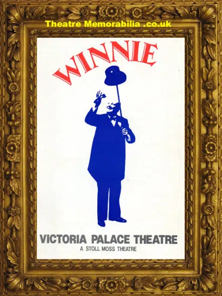 London Victoria Palace Theatre – Winnie – 1988 – Robert Hardy