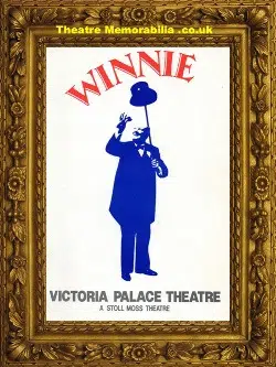 London Victoria Palace Theatre – Winnie – 1988 – Robert Hardy