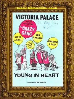 London Victoria Palace – Young In Heart – 1961