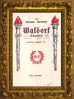 London Waldorf Theatre - She Stoops To Conquer - 1906