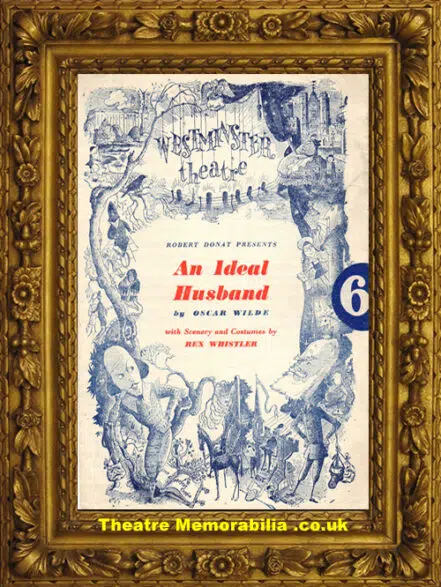 London Westminster Theatre – An Ideal Husband – 1943