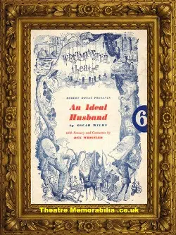 London Westminster Theatre – An Ideal Husband – 1943