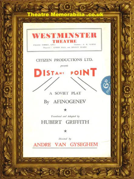 London Westminster Theatre – Distant Point – 1940’s