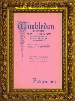 London Wimbledon Theatre – Bandits – 1930
