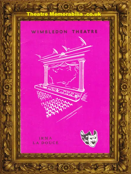 London Wimbledon Theatre – Irma La Douce – 1964