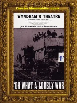 London Wyndhams Theatre – Oh What A Lovely War – 1960s