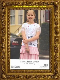 Lorna Fitzgerald Autograph Signed – Eastenders Abi Branning