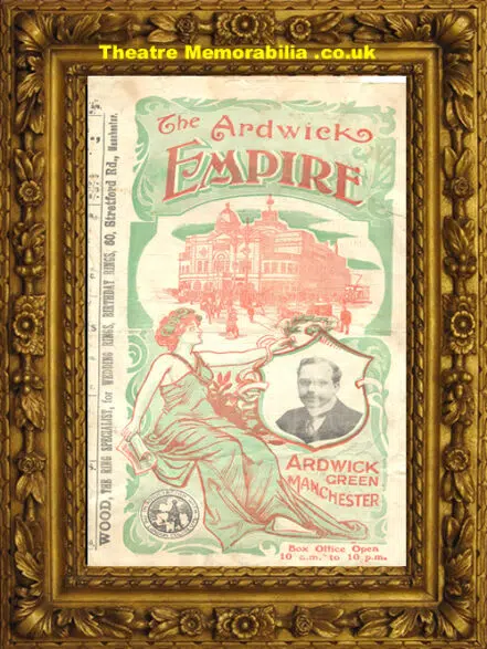Manchester Ardwick Empire Theatre – Variety Show – 1915