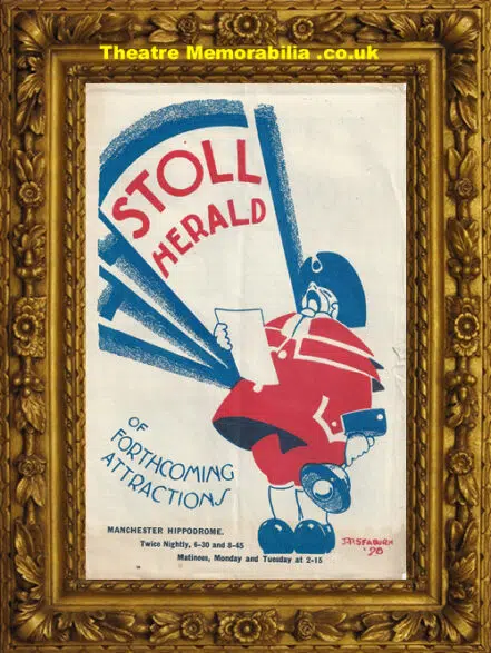 Manchester Hippodrome Theatre – Stoll Herald – 1928
