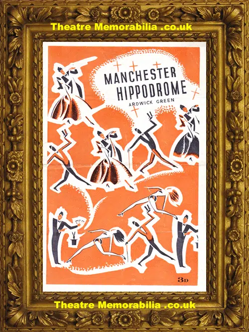 Manchester Hippodrome - Variety Show - 1952 - Multi Autographs