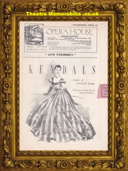 Manchester Opera House – Ann Veronica – 1949