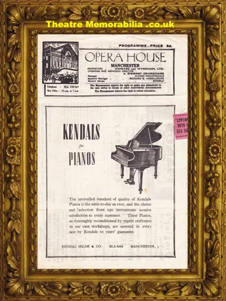 Manchester Opera House – Ethel Fry – 1945