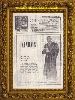 Manchester Opera House – Man About The House – 1945