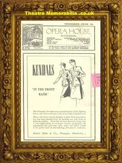 Manchester Opera House – Sky Lark – 1941
