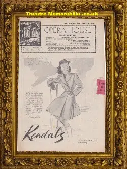 Manchester Opera House – Song Of Norway – 1946