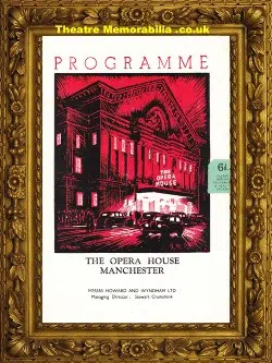 Manchester Opera House – South Pacific 1953 – Sean Connery