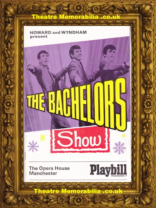 Manchester Opera House - The Bachelors Show - 1967 Mike Yarwood