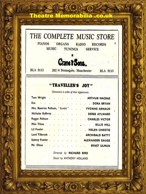 Manchester Opera House - Traveller's Joy - 1948
